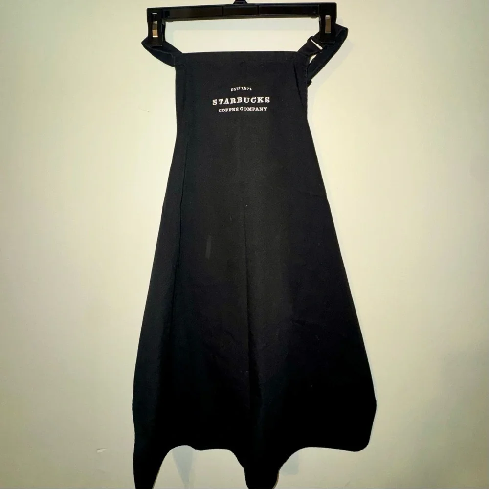 Vintage Starbucks Coffee Company Black Coffee Master Apron